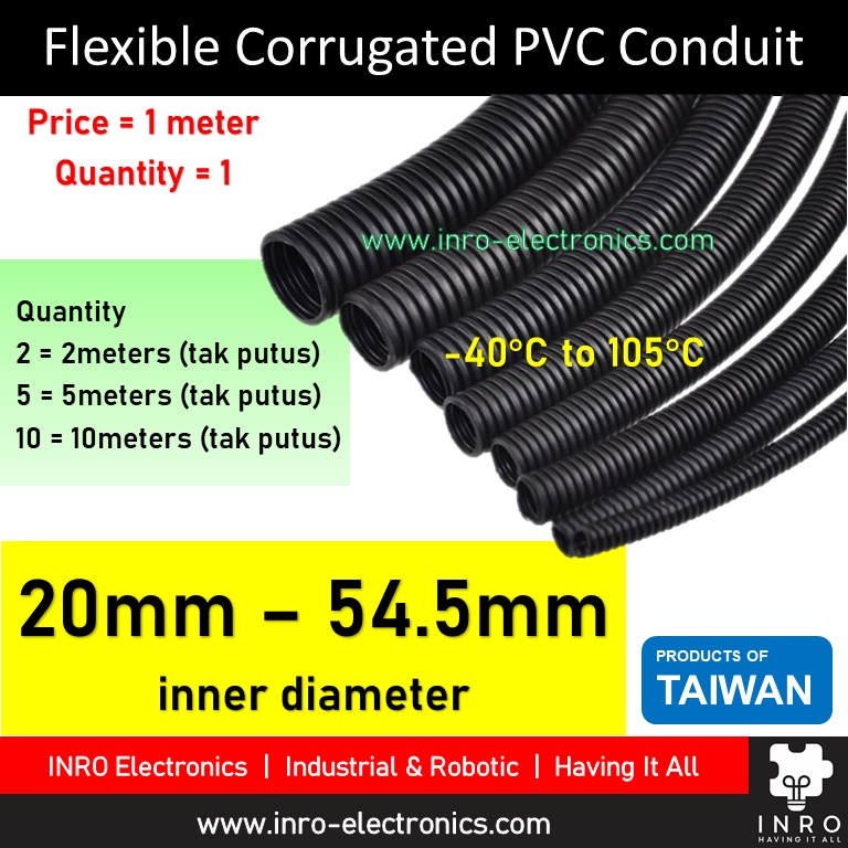 Flexible Corrugated Conduit Automotive Wire Conduit Wire Protection