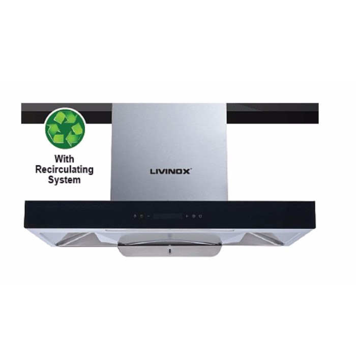 livinox cooker hood lch copperplus 90ss