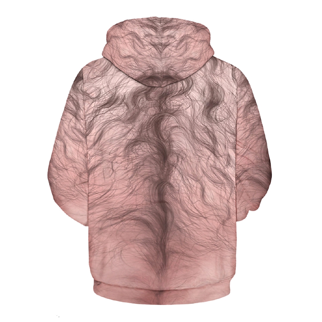 kangaroo pocket human body hoodie