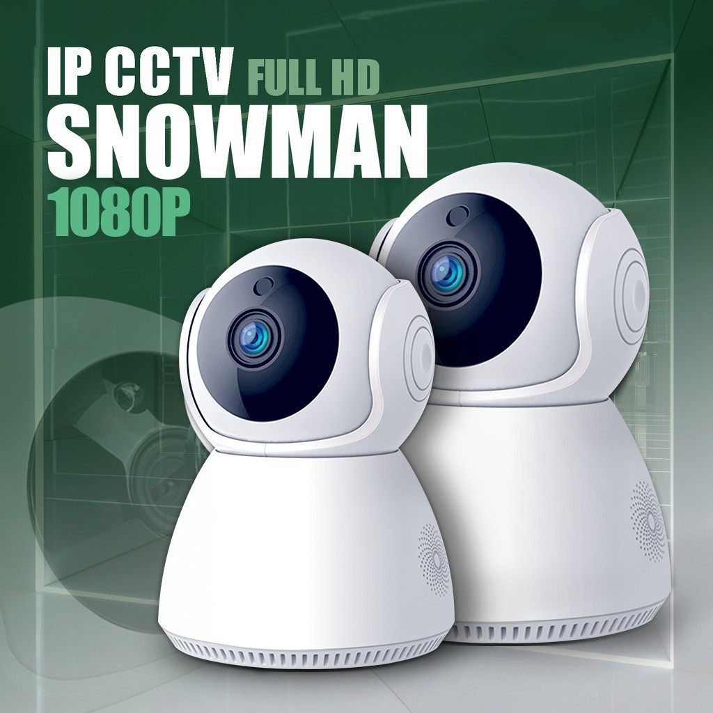 V380 pro Snowman ip camera CCTV 1080P Home Security IP Camera HD WiFi