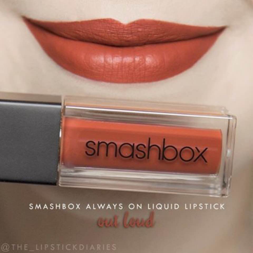 smashbox out loud lipstick