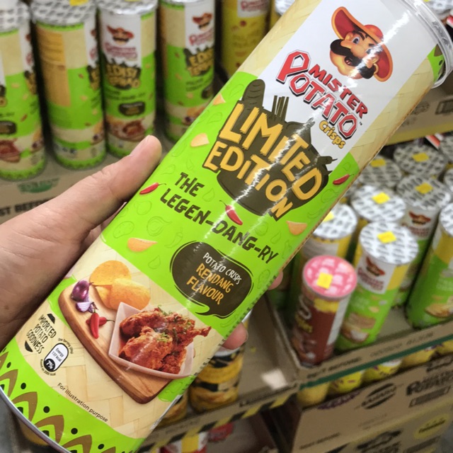 Mister Potato Rendang Flavour 150g Limited Edition Shopee Malaysia