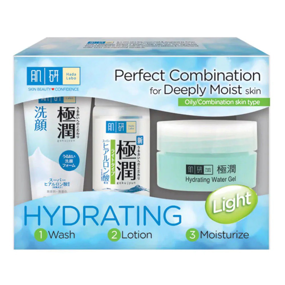 Hada Labo Perfect Combination For Deeply Moist Skin Set For Normal