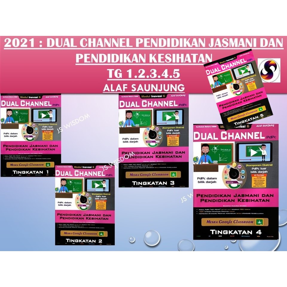 Buku Aktiviti 2021 Modul Inovasi 6 Dual Channel Pendidikan Jasmani Pendidikan Kesihatan Tingkatan 1 2 3 4 5 Pjk Shopee Malaysia