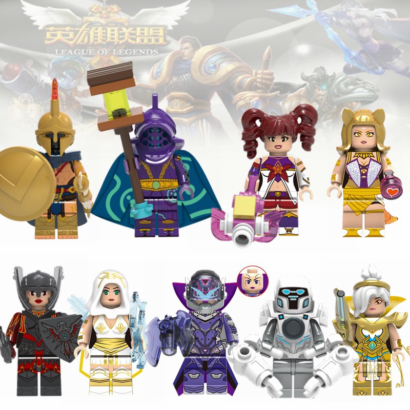 Lot of 9 More Jinx Ahri Riven Jax Lego League of Legends Custom Minifigures Toys & Hobbies
