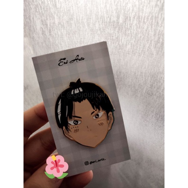 Ready Stock Fanart Haikyuu Enamel Pins Shopee Malaysia