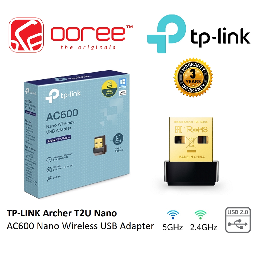 Archer t2u nano. TP-link Archer t2u Nano ac600.