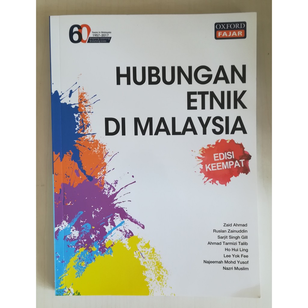 Hubungan Etnik Di Malaysia Edisi Keempat  Shopee Malaysia