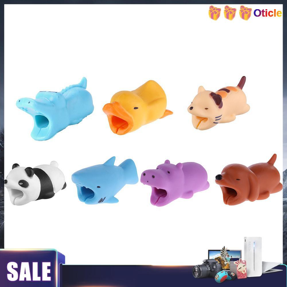 ✾Dropshipping Cable Protector for Iphone Cartoon Animal Bite For Phone USB  Cable Bites Chompers | Shopee Malaysia