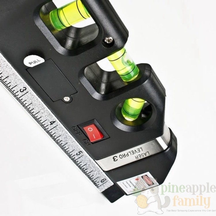 Multipurpose Laser Level laser measure Line 8ft+ Measurement Tape Ruler  Adjusted | Shopee Malaysia