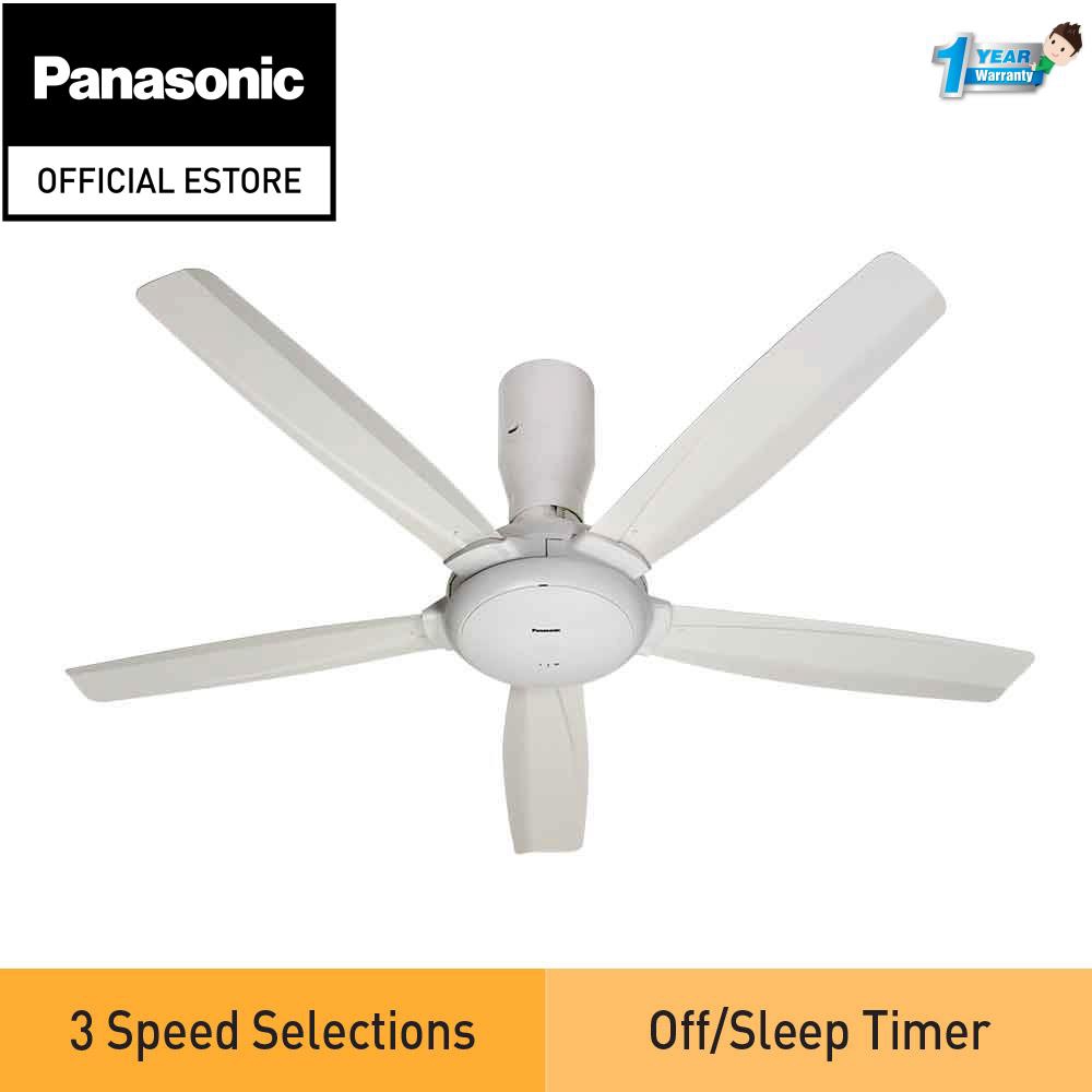 Panasonic Ceiling Fan Bayu 5 5 Blade F M14d5vbwh 56 Inch