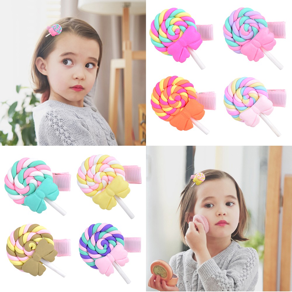 Baby Girls Candy Hair Clips Rainbows Hair Alligator Clips Hair Accessories  for Kids Toddlers | Shopee Malaysia