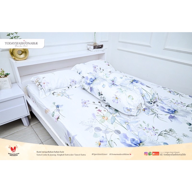 Tencel Bed Linen 40s Aesthetic Bed Linen Shopee Malaysia