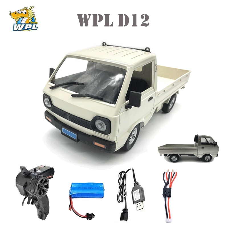 WPL D12 1/10 4WD RC Car Simulation 