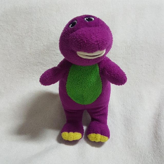 purple dinosaur soft toy