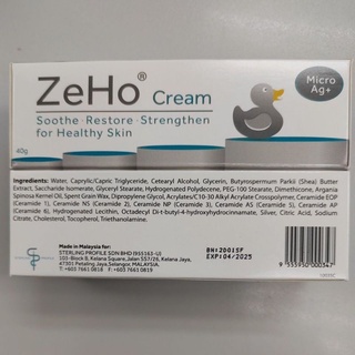 ZeHo MicroAg cream, Soothe,Restore, Strengthen for Healthy Skin 40g X 2 ...