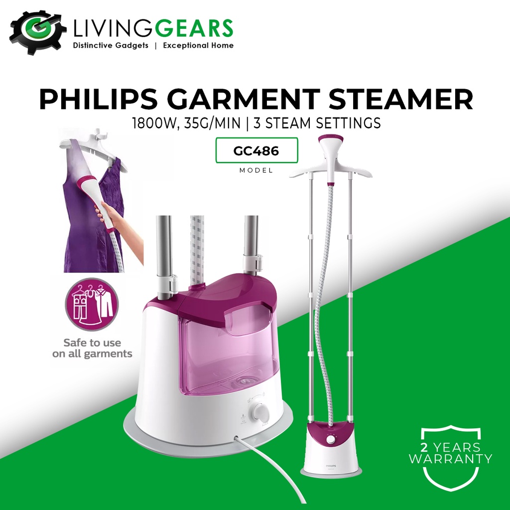 Philips Easy Touch Garment Steamer GC486/GC483/GC481/GC507/C514