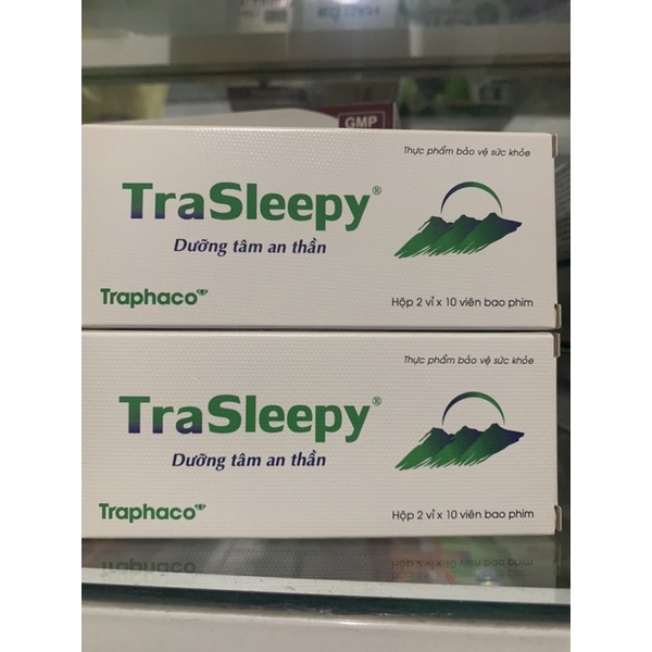 Trasleepy (Box of 20 tablets) - Helps sleep well, reduces anxiety