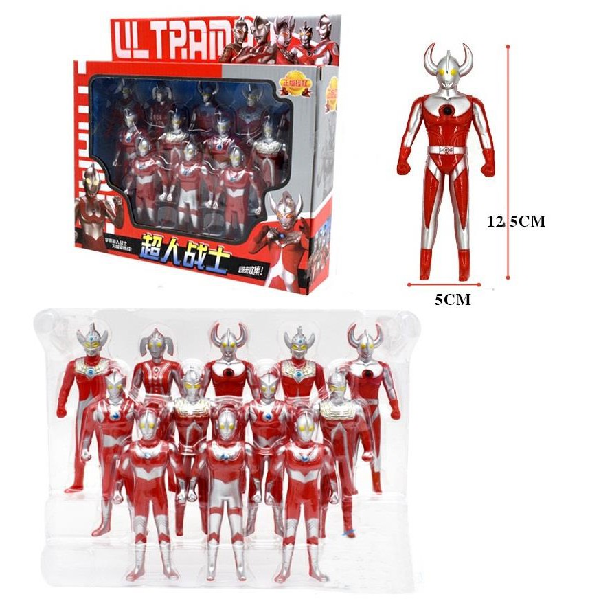 ULTRAMAN TOY DISPLAY FIGURINES 12 PCS Shopee Malaysia