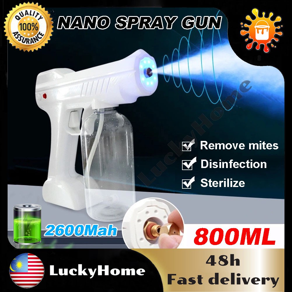 [Stock in Malaysia] Spray Gun Wireless Rechargeable Disinfection