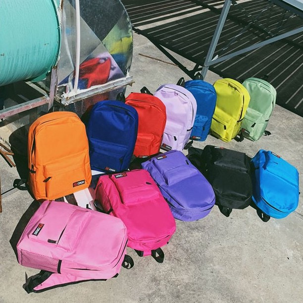 Unisex Canvas Backpack School Bag Travel Bag 953 HU Shopee Malaysia