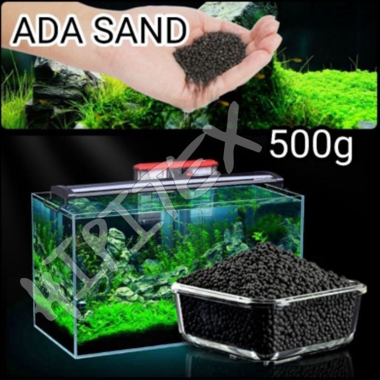 500G ADA Sand Soil Aquarium Fish Tank Water Grass Mud Aquarium Float Soil for Waterseeds Tanah