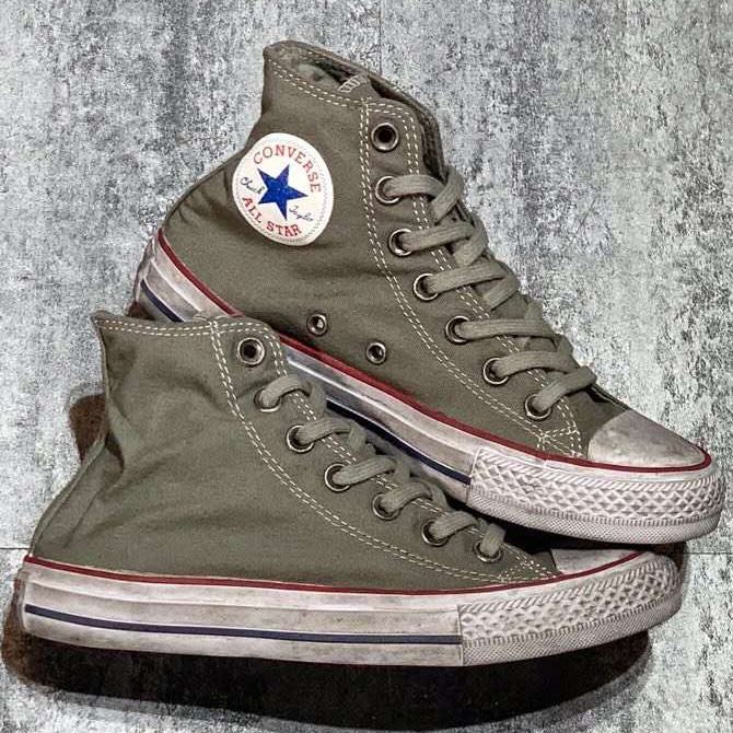 converse smoked canvas