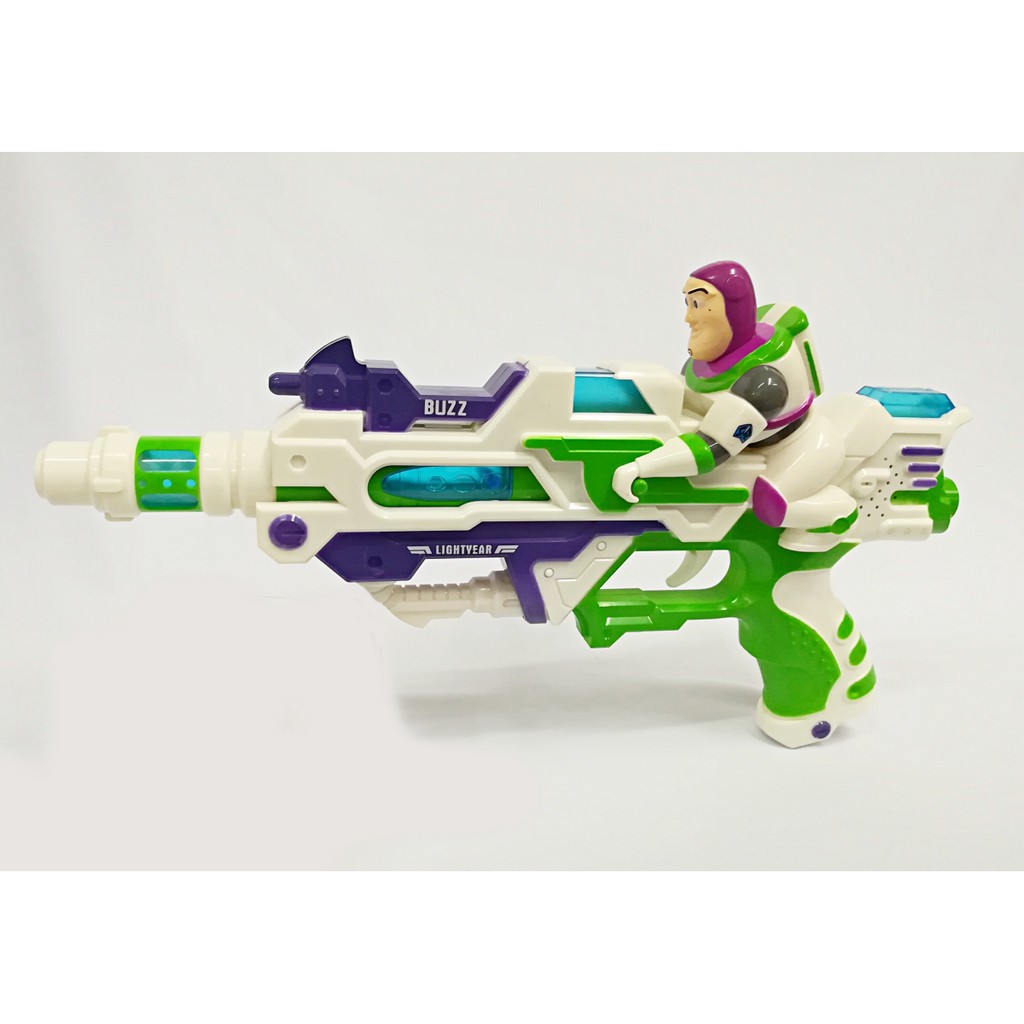 buzz lightyear toy with laser gun