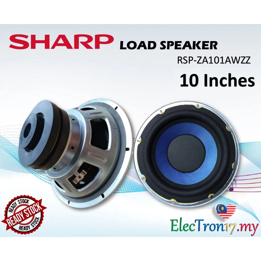 SHARP Speaker RSPZA107AWZZ Sub Woofer Double Coil Speaker Audio 10
