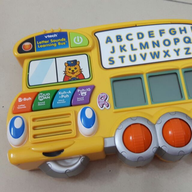 vtech letter sounds learning bus