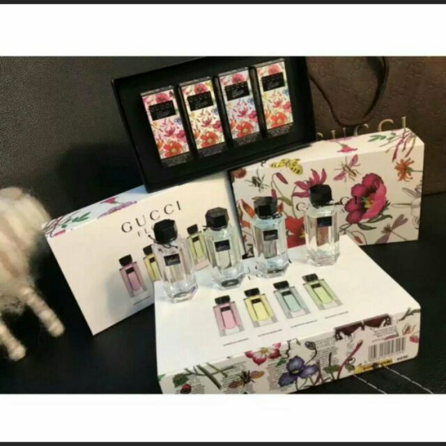 gucci flora mini set