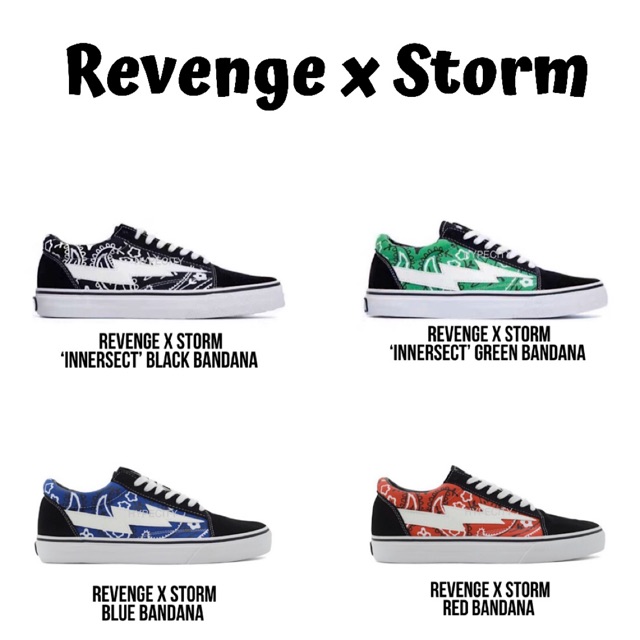 revenge storm sneakers