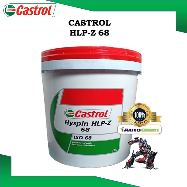 CASTROL HYSPIN HLP-Z 68 (18 LITER) (100% ORIGINAL)
