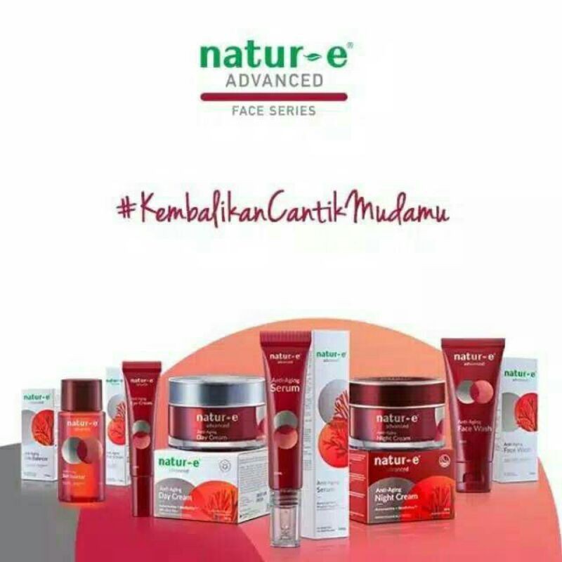 Natur E Advanced Face Series Plus Soft Capsule Advanced Package Shopee Malaysia