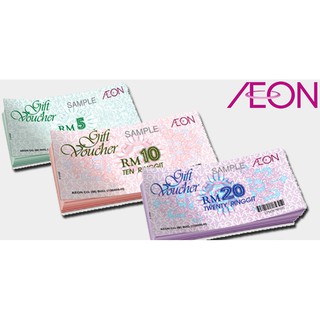AEON Voucher (RM10 or RM20) at a DISCOUNTED PRICE!!!