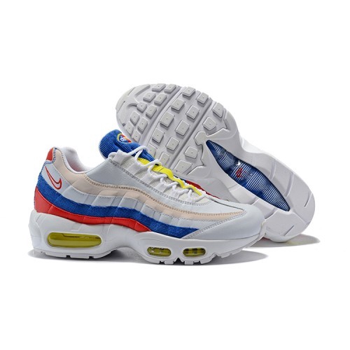 air max 95 white pink and blue
