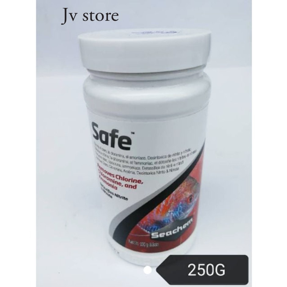 SeaChem Safe Chlorine,Chloramine, And Ammonia Removal 250gram Shopee