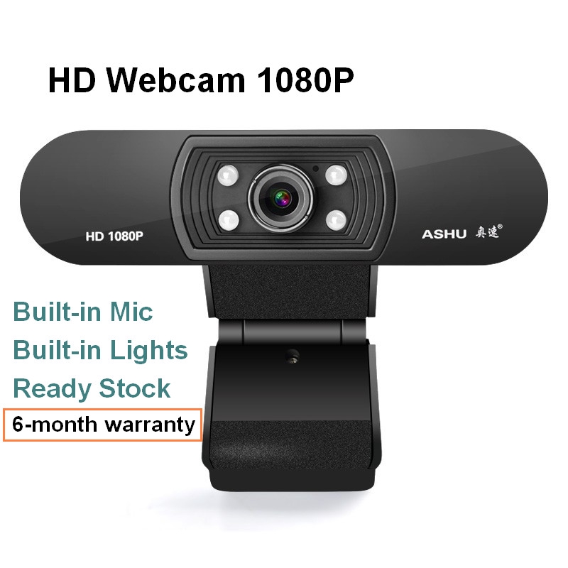 Webcam 1080p Hd Usb Web Camera With Built In Microphone Mic 1920 X 1080p Usb Plug 60fps For Pc Laptop Desktop Malaysia