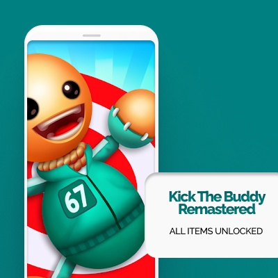 Kick The Buddy Remastered (Android Game) All Items Unlocked | Shopee ...