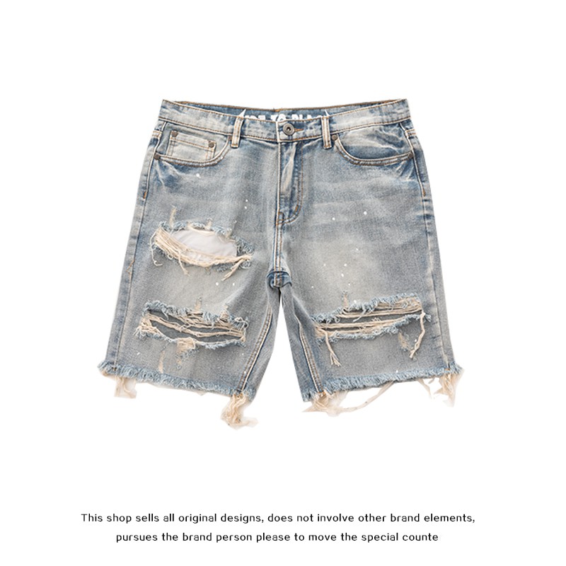 amiri jean shorts mens