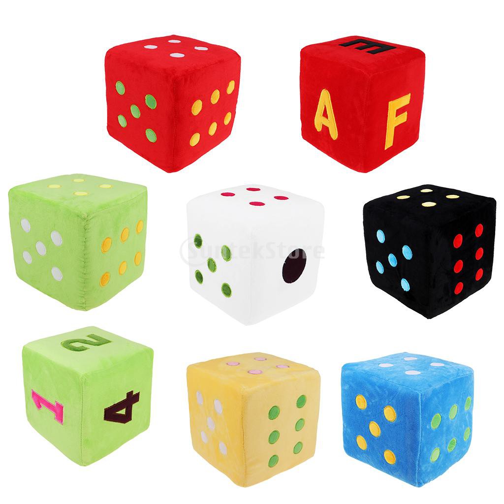 large plush dice