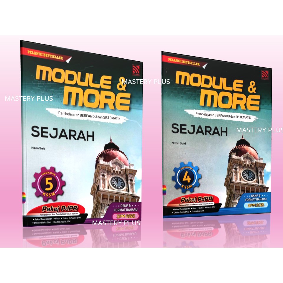 Module More Kssm 2021 Sejarah Tingkatan 4 5 Buku Latihan Pelangi Shopee Malaysia