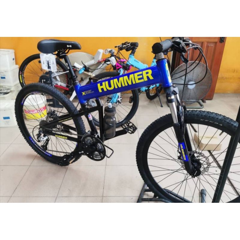 folding mountain bike helliot hummer 01