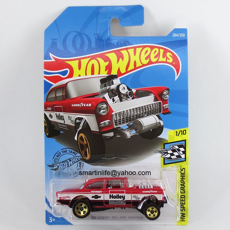 hot wheels 1955 chevy bel air gasser