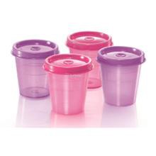 Tupperware Midget Set of Pink Purple 60ml