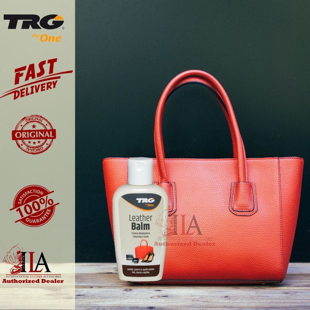 TRG The One Leather Balm (Cleansing Cream), 125ml Bottle (Leather Care) Cleaning Waxing Nourishing Shining Made in Spain