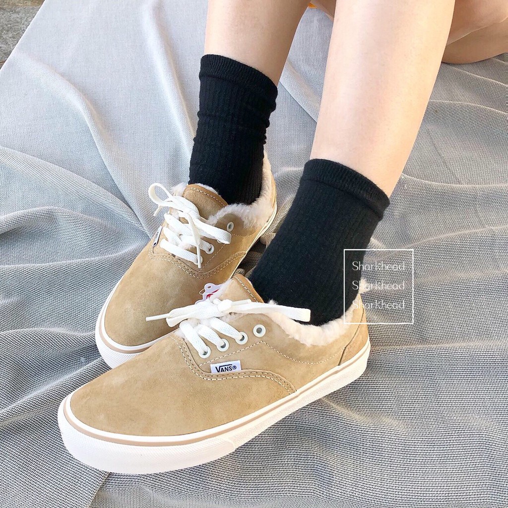 milk tea color vans