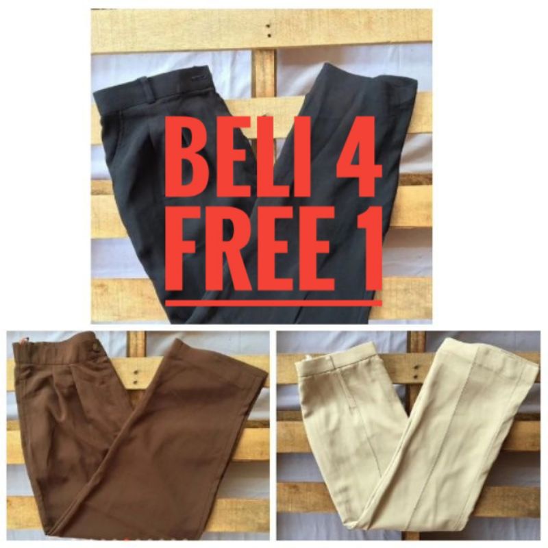 VINTAGE PANTS VIRAL MURAH GRED A BUNDLE (OOTD, KELAS, KERJA,SANTAI)