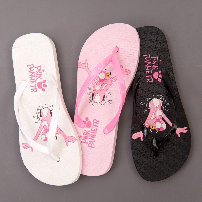 pink panther flip flops