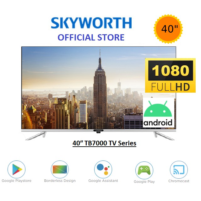 Skyworth 40TB7000 Android LED Full HD TV (40")